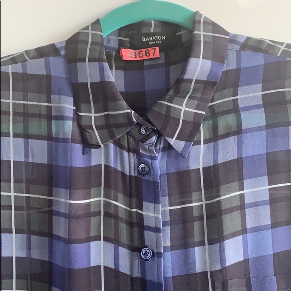 Babaton 100% Silk Blouse - Picture 2 of 5